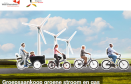 Groepsaankoop groene stroom en gas